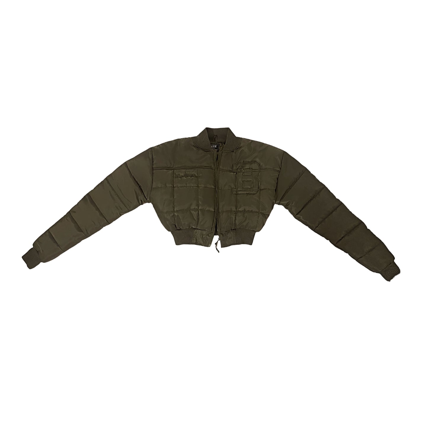 KHAKI BOMBER JACKET